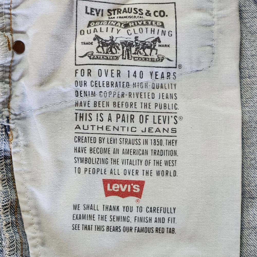 VTG 90s Levi's 560 RARE Made in Canada  Size 36x30 - Picture 16 of 16